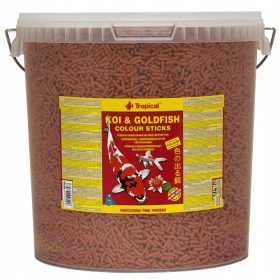    Mangime sotto forma di Tropical Koi & Goldfish Color Sticks 1,6 kg