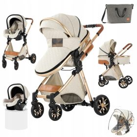    PASSEGGINO PER BAMBINI 3IN1 LEGGERO MULTIFUNZIONE ACCESSORI PER MARSUPIO DESIGN MODERNO
