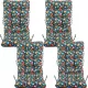  Cuscino per sedia, sdraio, poltrona, 48x48x75 FOLK, 4 pz.