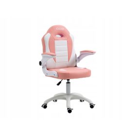  Sedia da gaming Cobra Junior Pro Rosa e Bianca