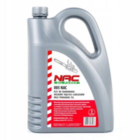  OLIO NAC PER LUBRIFICAZIONE GUIDE CATENE 5L