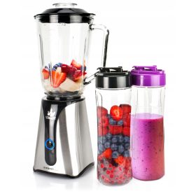    First Austria FA 5243-2 Frullatore a tazza da 350 W argento/grigio