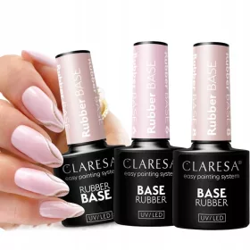  CLARESA BASE IN GOMMA SET BASI IN GOMMA 2+1 COLORI