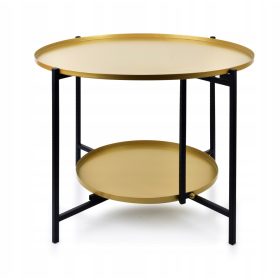  Tavolo Mondex Lucas rotondo 60,5 x 60,5 x 45 cm oro