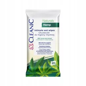    CLEANIC Naturals Salviette igieniche intime alla Canapa 1 confezione - 20 pz