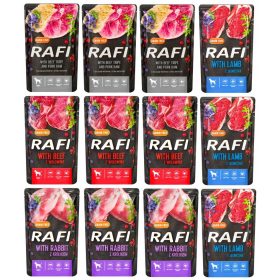 BUSTINA DI ALIMENTO PER CANI RAFI MIX DI GUSTI 20x300G