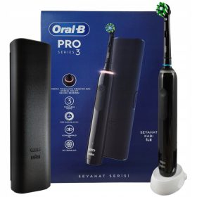    Oral-B Pro 3 – 3500 – Spazzolino elettrico nero con tecnologia Braun