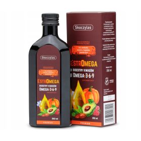   Estromega Premium Complex Omega 3-6-9 con aroma naturale di lampone