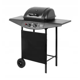  Teesa BBQ 2000 griglia a gas a 2 fuochi TSA0080