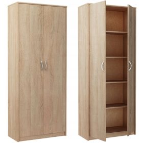    ARMADIO SCARPE, LIBRERIA UFFICIO scaffale R005, ROVERE SONOMA