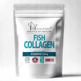  Collagene Idrolizzato di Pesce in Polvere 500g - Alta Assimilazione per Pelle e Articolazioni