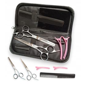  SET FORBICI DA PARRUCCHIO VALIGETTA XL DA 6”.