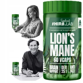   Integratore di Lion's Mane 1000mg - Migliora Memoria e Concentrazione con Estratto 25:1