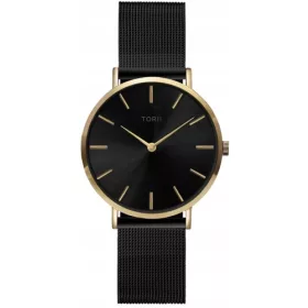    Orologio da donna TORII G34BS.BG, nero fashion, classico, elegante