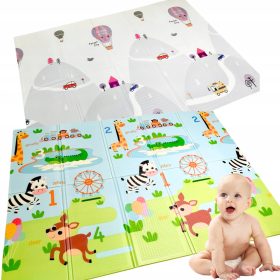    TAPPETINO EDUCATIVO IN SCHIUMA, XPE pieghevole su entrambi i lati