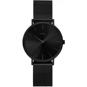    Orologio da donna TORII V34VS.BB, nero fashion, classico, elegante