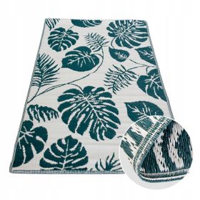    Tappeto da esterno 90x150 Tappetino per terrazzo balcone foglie