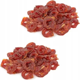    Articoli da masticare per cani Hilton, dischetti morbidi d'anatra, 500 g