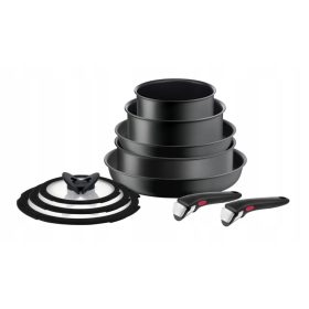   Set di Pentole e Padelle TEFAL Ingenio Ultimate 10 pezzi — Cucina con Stile e Funzionalità