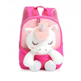  ZAINO UNICORNO PER PRESCOLARI 2in1 CON MASCOTTE
