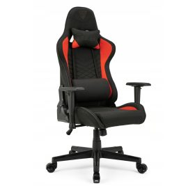  Sedia da gaming Sense7 Spellcaster, tessuto nero e rosso