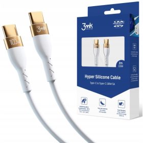  Cavo USB tipo C 3mk - USB tipo C 2 m bianco