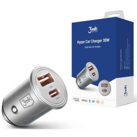  Caricabatteria da auto 3mk Hyper 30W, USB-C USB-A