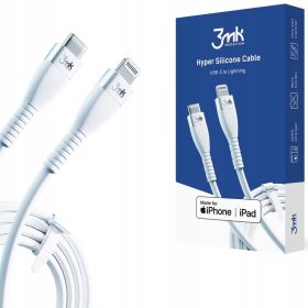  Cavo USB tipo C - Apple Lightning 3mk 1 m bianco