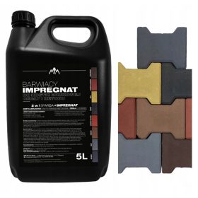   Vernice IMPREGNANTE per pavimentazioni in CALCESTRUZZO 5l nero