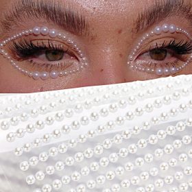    SET DI ADESIVI PER IL VISO CON PERLE AUTOADESIVE 750 pezzi 3 mm