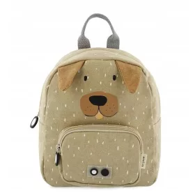    Zaino asilo monoscomparto DOG Trixie, ragazzi, ragazze Sfumature di marrone e beige