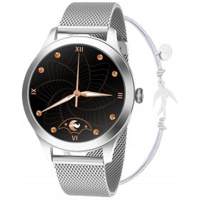  Smartwatch Maxcom FW42 argento + bracciale