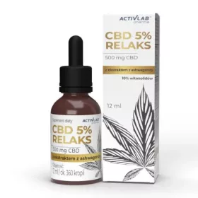  CBD 5% RILASSAMENTO CON ASHWAGANDHA 12 ml Activlab Pharma