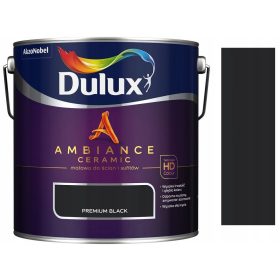  Pittura murale ceramica Dulux 2,5 l Premium Nero opaco