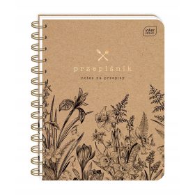  Quaderno A5 interprint, tonalità del marrone e del beige