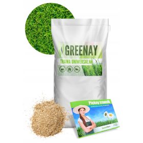    Erba decorativa, miscela di erba, giardino Greenay 500 m² 10 kg + Bellissimo prato - consigli pratici degli esperti Lavoro collettivo