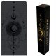  BELLISSIMO TAPPETO PREMIUM PER ESERCIZI YOGA, GOMMA PU, MOTIVO LUNA, ANTISCIVOLO