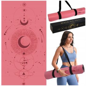  TAPPETINO ESERCIZIO YOGA GOMMA + PU MOON FIT.ME