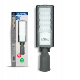    Lampione stradale a led 50 W 7000 lm alimentato da rete elettrica