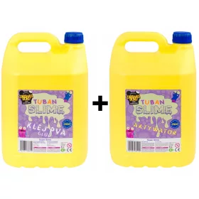    Attivatore di colla vinilica Tuban Slime 5 l + Colla liquida Tuban 5000 ml
