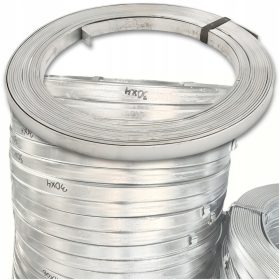   Nastro in acciaio zincato 30x4 Piatto in acciaio da 25 mt | izosky_pl messa a terra ad anello