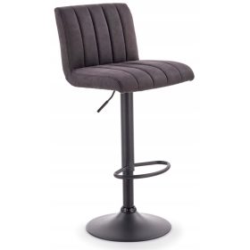    Sgabello Halmar, sfumature di grigio, 108 cm, pelle artificiale