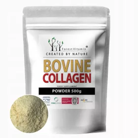  Collagene Bovino Idrolizzato Forest Vitamin® 500 grammi - Supporta la Salute Articolare