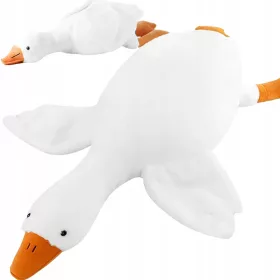    CUSCINO MASCOTTE PELUCHE OCA GRANDE 90 cm GIOCATTOLO ANATRA PELUCHE XXL OCA