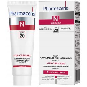   Crema Fortificante e Idratante Pharmaceris N Vita-Capilaril - 50ml per Pelle Sensibile