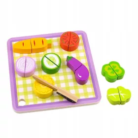  Verdure in Legno per Tagliare Rape 20 pezzi takey TOY