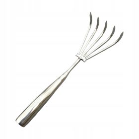    Rastrello a mano Impugnatura comoda Utensile manuale a 5 denti