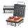 Piastra per waffle MPM MGO-13, argento, 1400 W