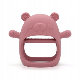    Massaggiagengive CHI CHI, silicone, sfumature di marrone e beige