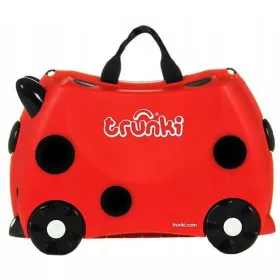  Valigia per bambini Trunki 18 l nera, Sfumature di rosso